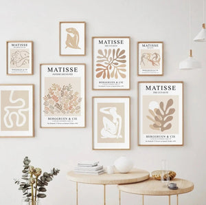 Beige Matisse Plakater - Ellens Shop