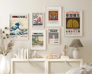 Japansk Yayoi Kusama Plakat
