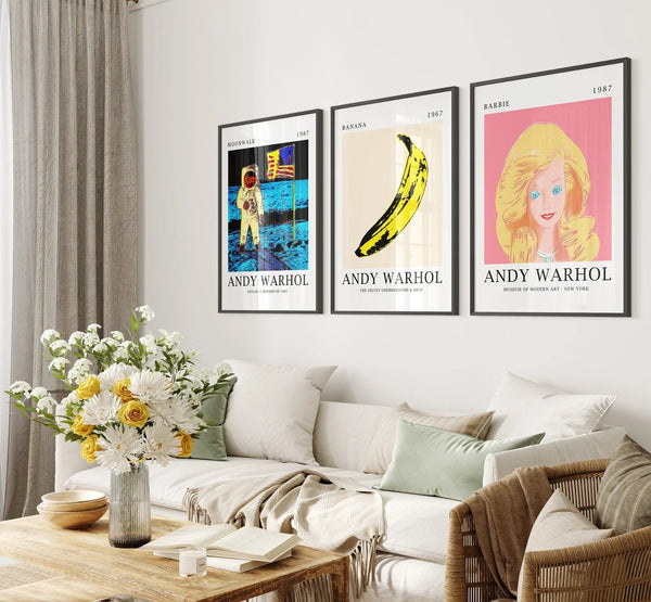 Velvet Banana - Andy Warhol Plakat