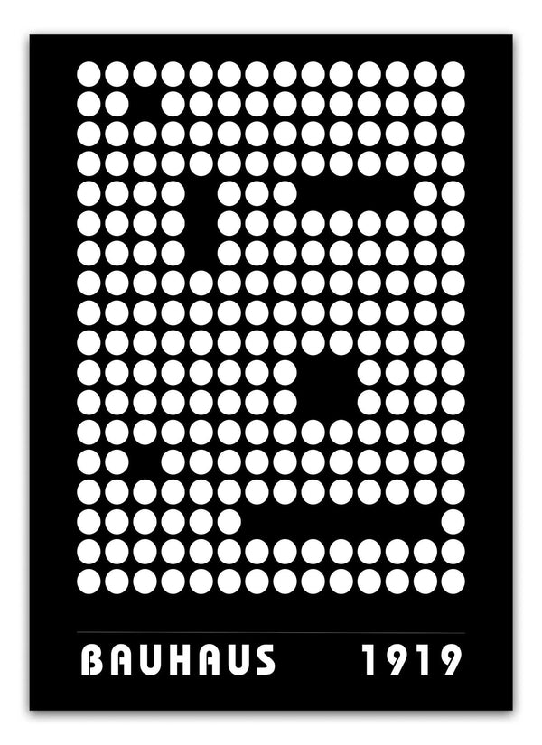 Bauhaus 1919 White dots Ellens Shop