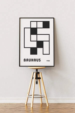 Bauhaus 1923 Black block Ellens Shop