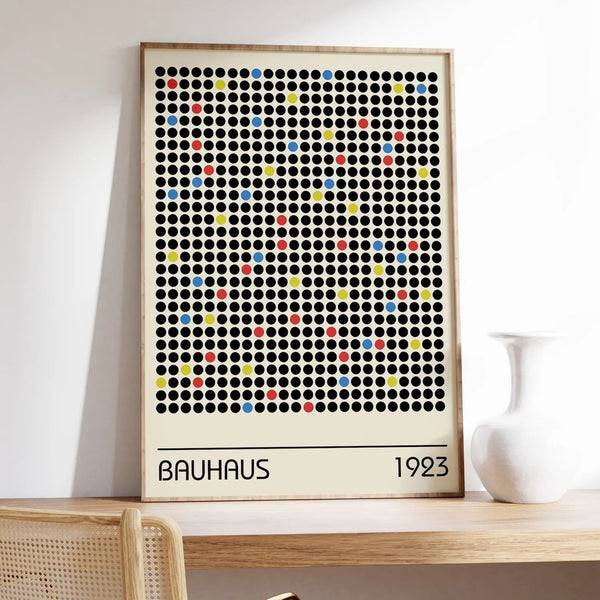 Plakat Bauhaus 1912 køb nu