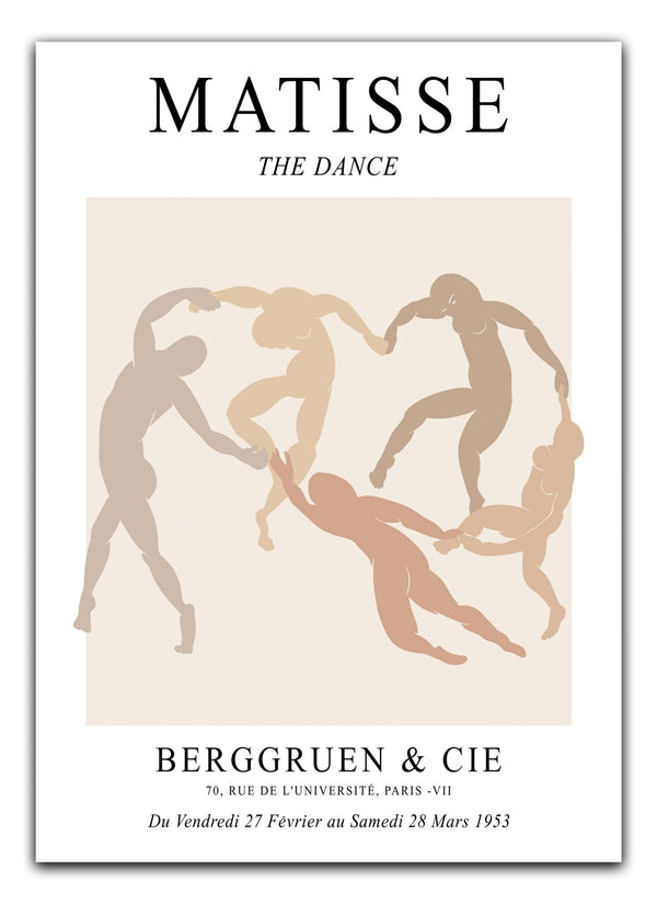 Beige The Dance Matisse Plakat