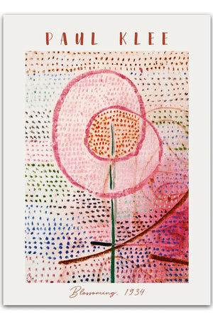 Blossoming Paul Klee Plakat