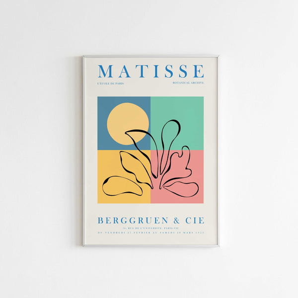 Matisse Plakat | "Botanical Archive" Poster  | Køb plakater