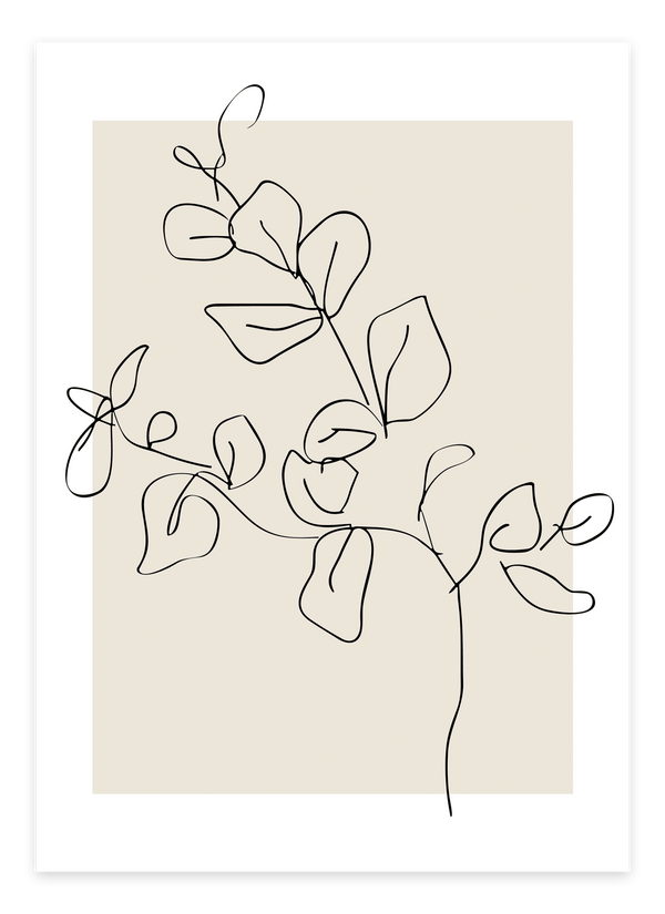 Botanisk Planteværk Plakat