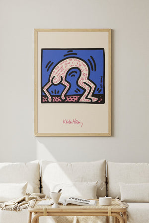 Breakdancer - Keith Haring Plakat