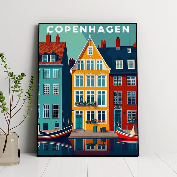 Copenhagen Illustration - Plakat