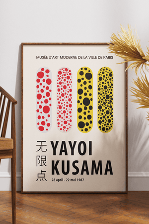 De La Ville De Paris- Yayoi Kusama Plakat