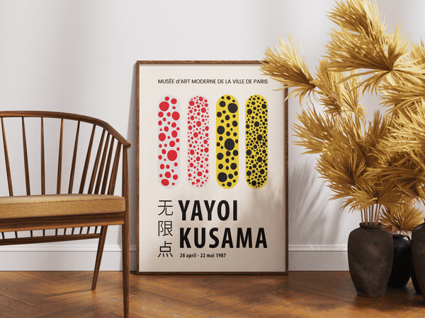 De La Ville De Paris- Yayoi Kusama Plakat