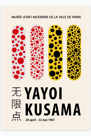 De La Ville De Paris- Yayoi Kusama Plakat