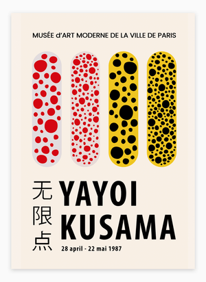 De La Ville De Paris- Yayoi Kusama Plakat