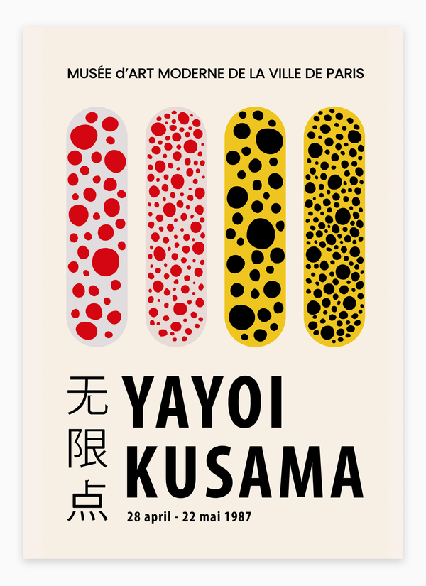 De La Ville De Paris- Yayoi Kusama Plakat