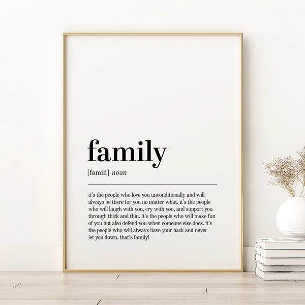 Family - Citatplakat