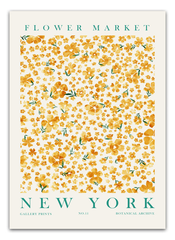 Flower Market New York No.11 Plakat