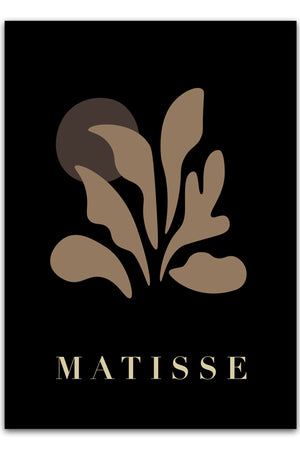 Galerie Matisse plakaten hylder den verdensberømte kunstner Henri Matisse med et design, 