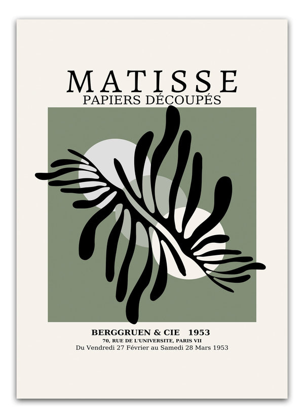 Grøn Matisse Plakat