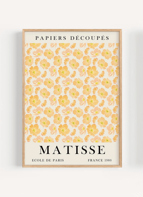 Gul Ecole de Paris - Matisse Plakat