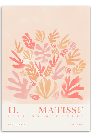 H. Matisse Pink Flour Plakat