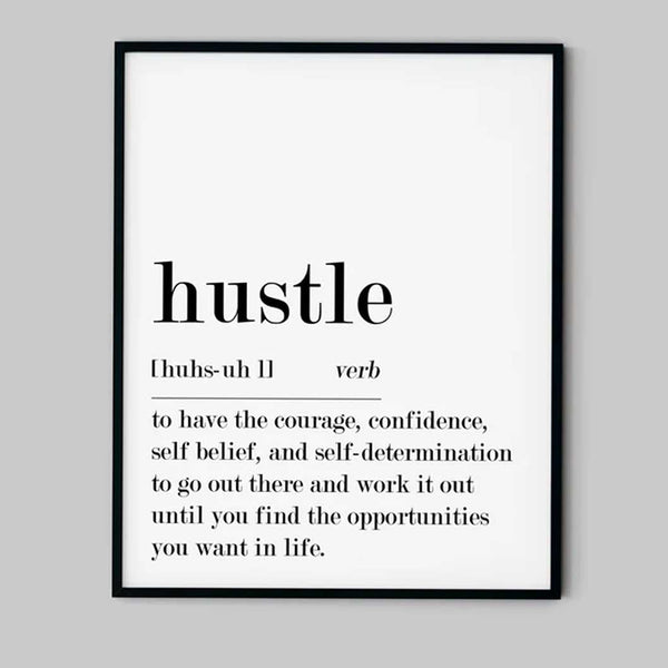 Hustle Definition Ellens Shop