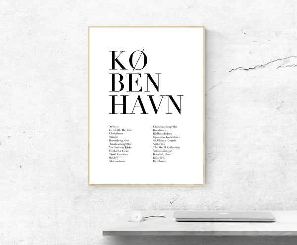 København By - Plakat