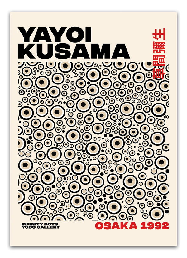 Kusama Osaka Plakat