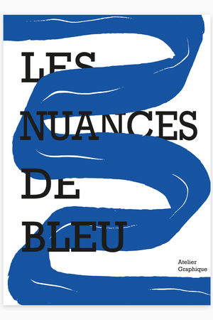 Les Nuances De Bleu Plakat