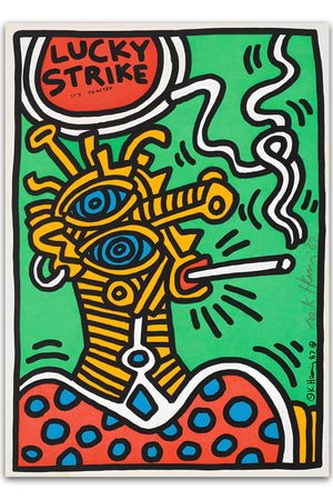 Lucky Strike - Keith Haring Plakat