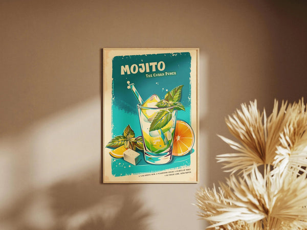 Mojito - The Cuban Punch Plakat