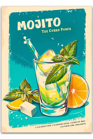Mojito - The Cuban Punch Plakat