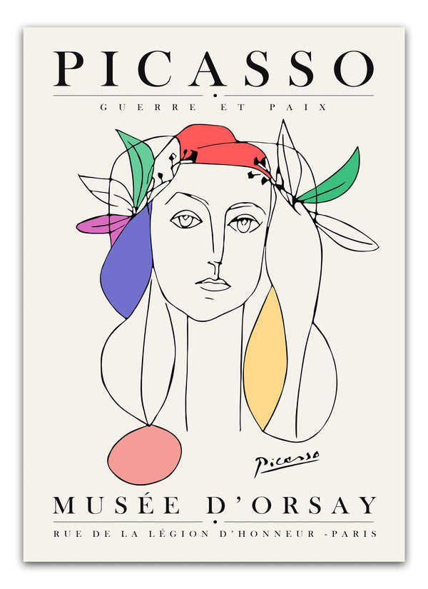 Musée D´orsay picasso Plakat