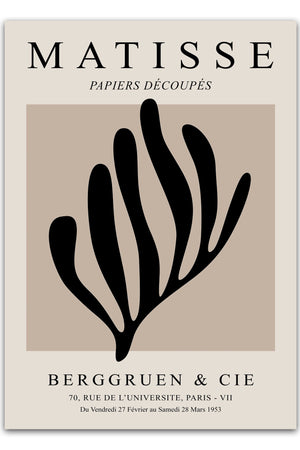 Classic Papier Decoupes Plakat