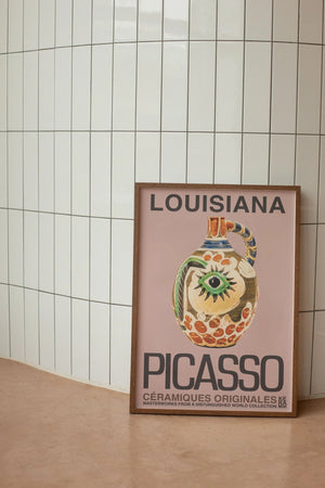 Picasso Ceramics Louisiana Plakat