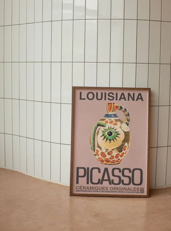 Picasso Ceramics Louisiana Plakat