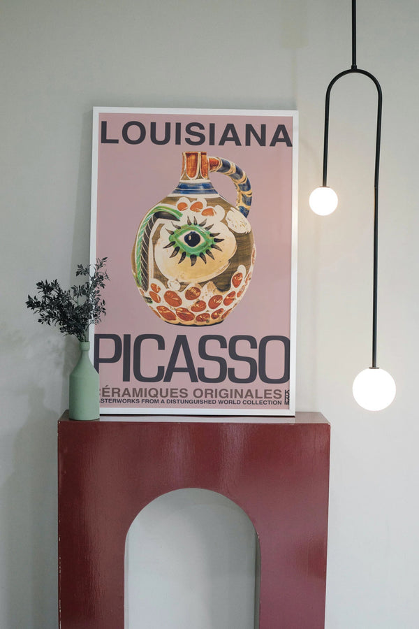 Picasso Ceramics Louisiana Plakat