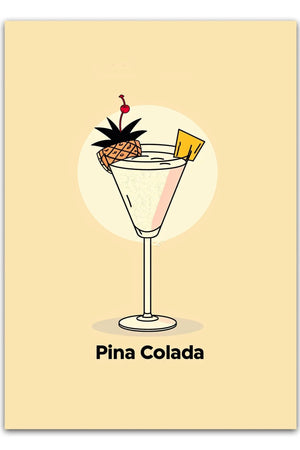Pina Colada Drawing Ellens Shop
