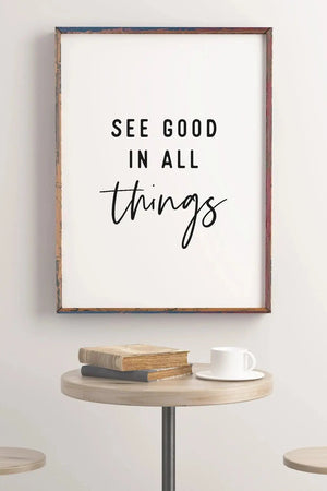 See Good in all things Ellens Shop