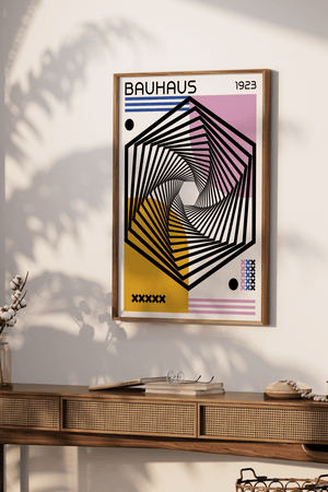 Squares Bauhaus Plakat