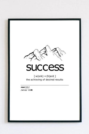 Succes - Work Hard Ellens Shop