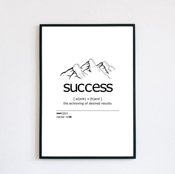 Succes - Work Hard Ellens Shop