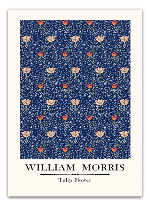 William Morris - Tulip Flower Plakat