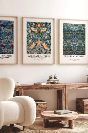 William Morris - Tulip & Rose Plakat
