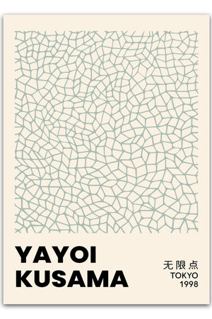 Yayoi Kusama Tokyo Green Plakat
