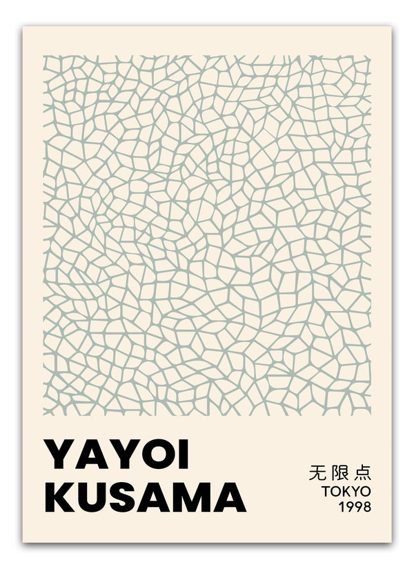 Yayoi Kusama Tokyo Green Plakat