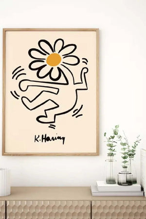 Gul Matisse Flower Blomst Plakat